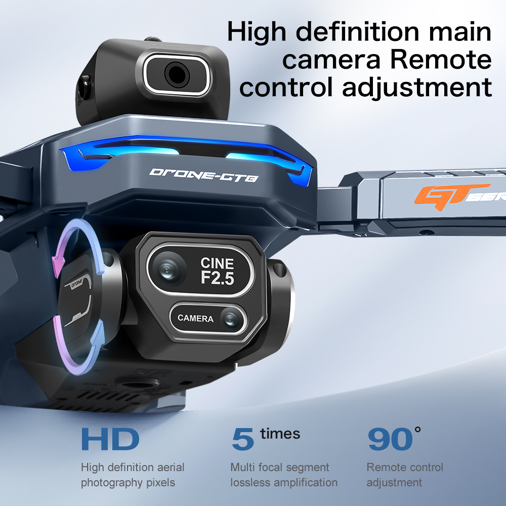 NEW GT8 HD RC Drone 4K Profess - đánh giá và giá Drone Mapping
