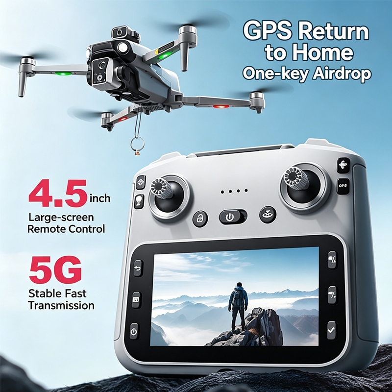 K19 MAX GPS Drone 4K Professio - đánh giá và giá Drone Photogrammetry
